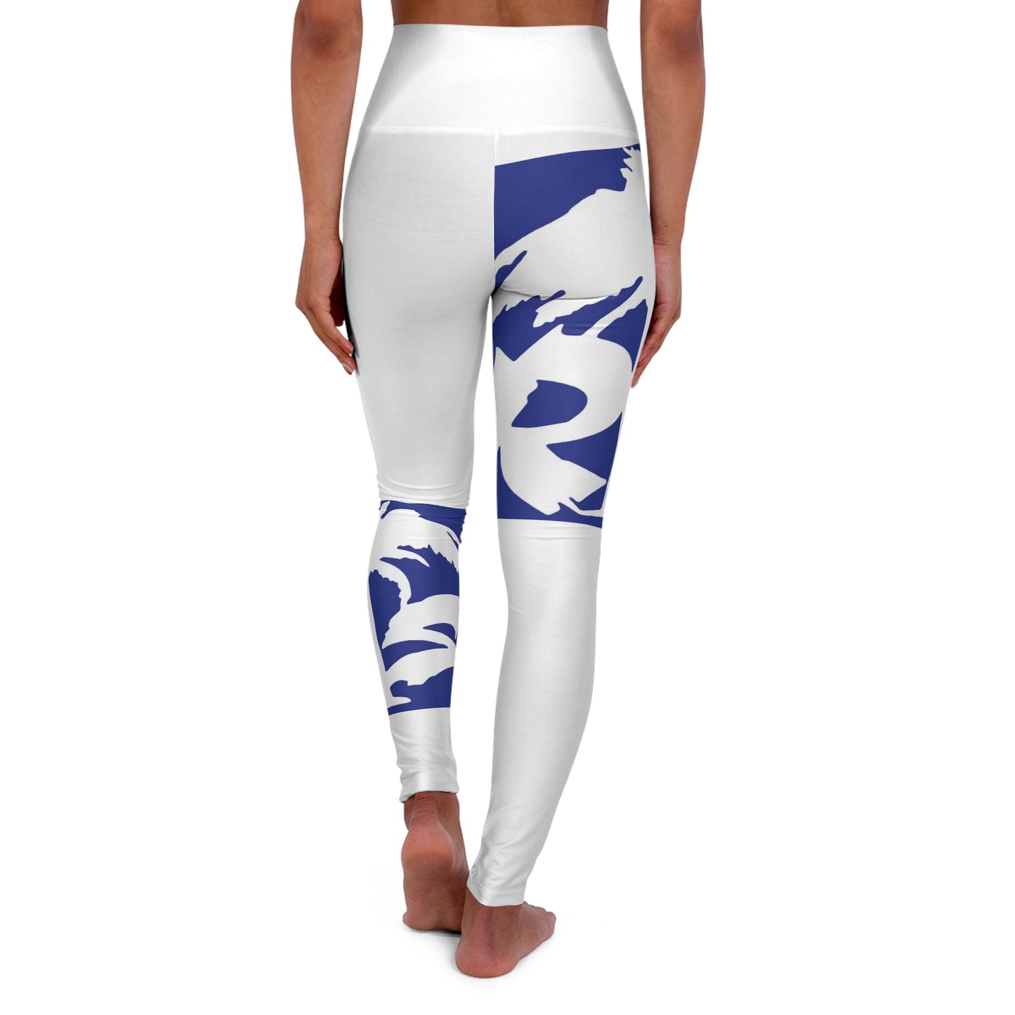 High Waisted Yoga Leggings (AOP)