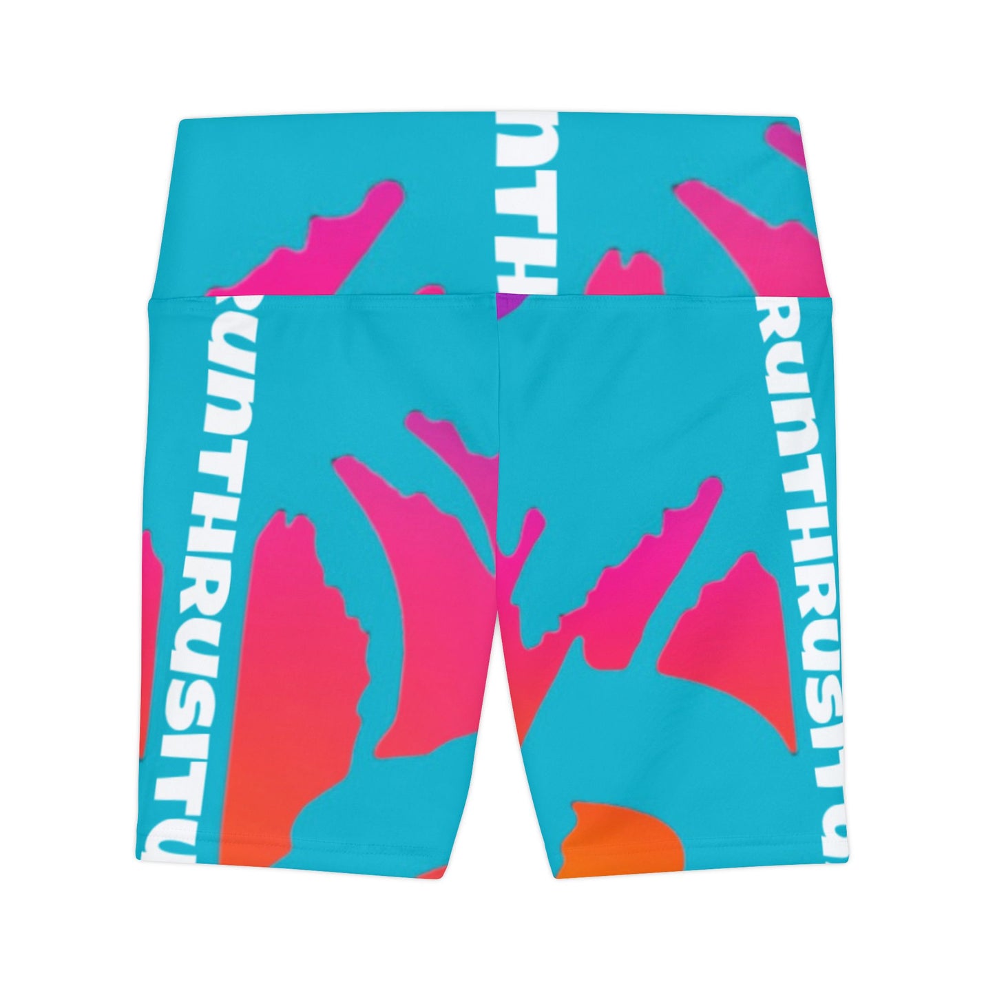 Vibrant Women's Workout Shorts, Bright Fitness Shorts, Activewear, Running Shorts, Gym Wear, Exercise Shorts, Summer Workout Gear