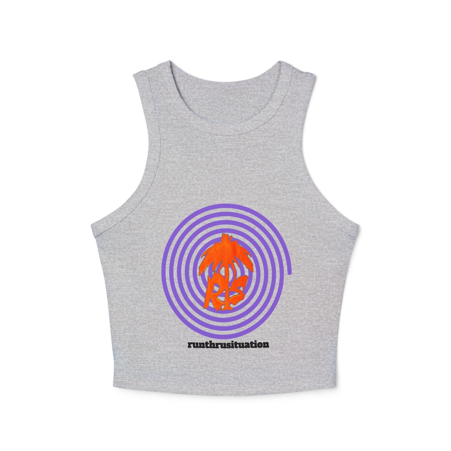 Women's Micro Rib Racer Tank Top
