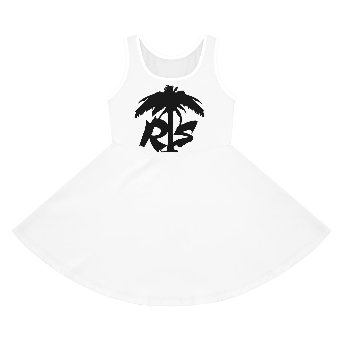 Girls' Sleeveless Sundress (AOP)