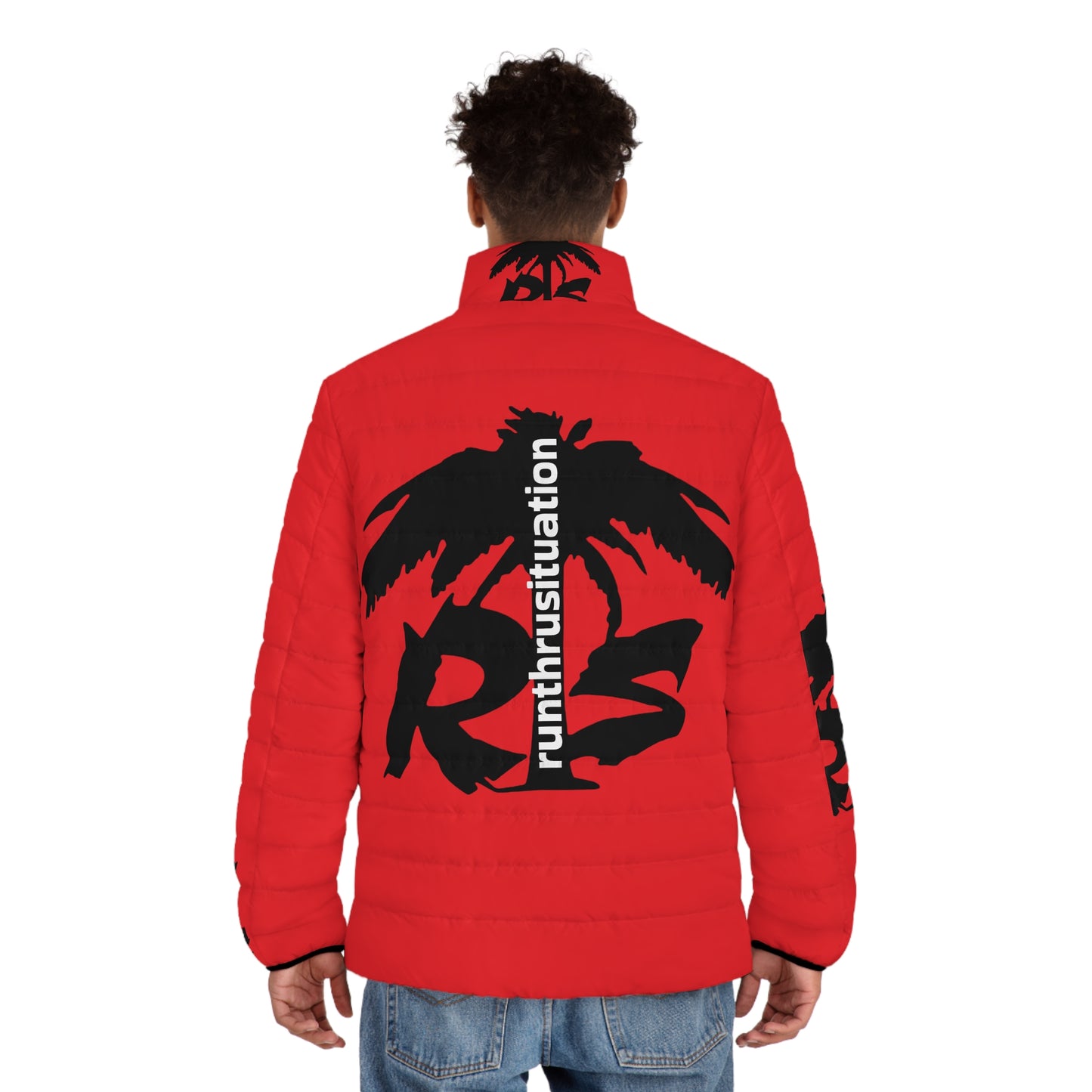 Men's Puffer Jacket (AOP)