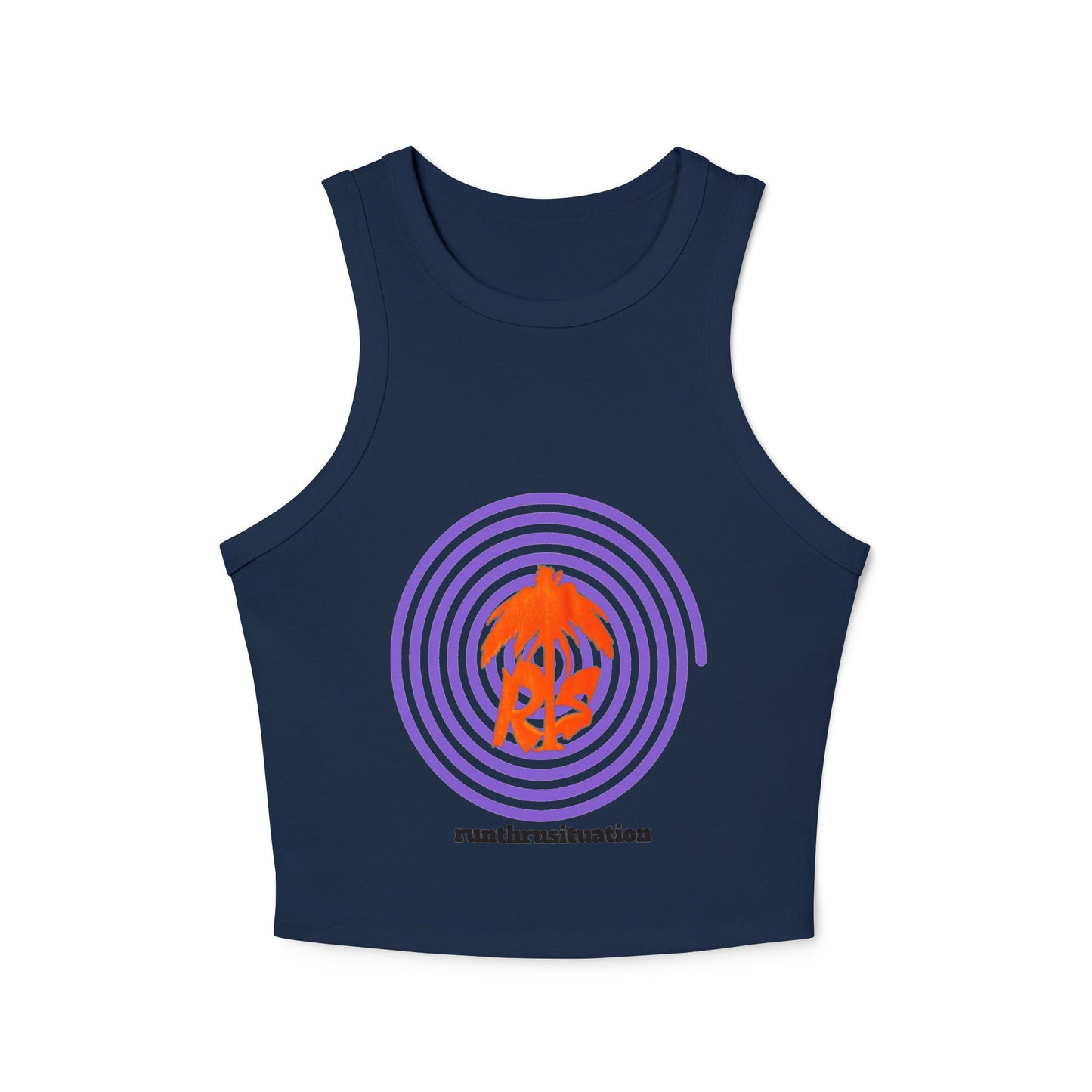 Women's Micro Rib Racer Tank Top