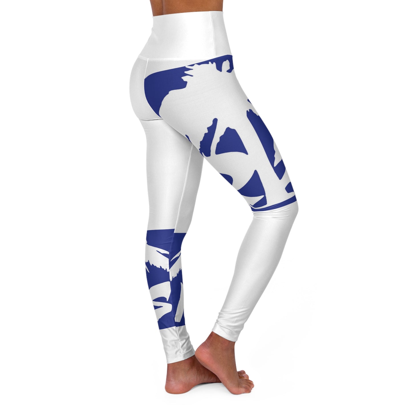 High Waisted Yoga Leggings (AOP)
