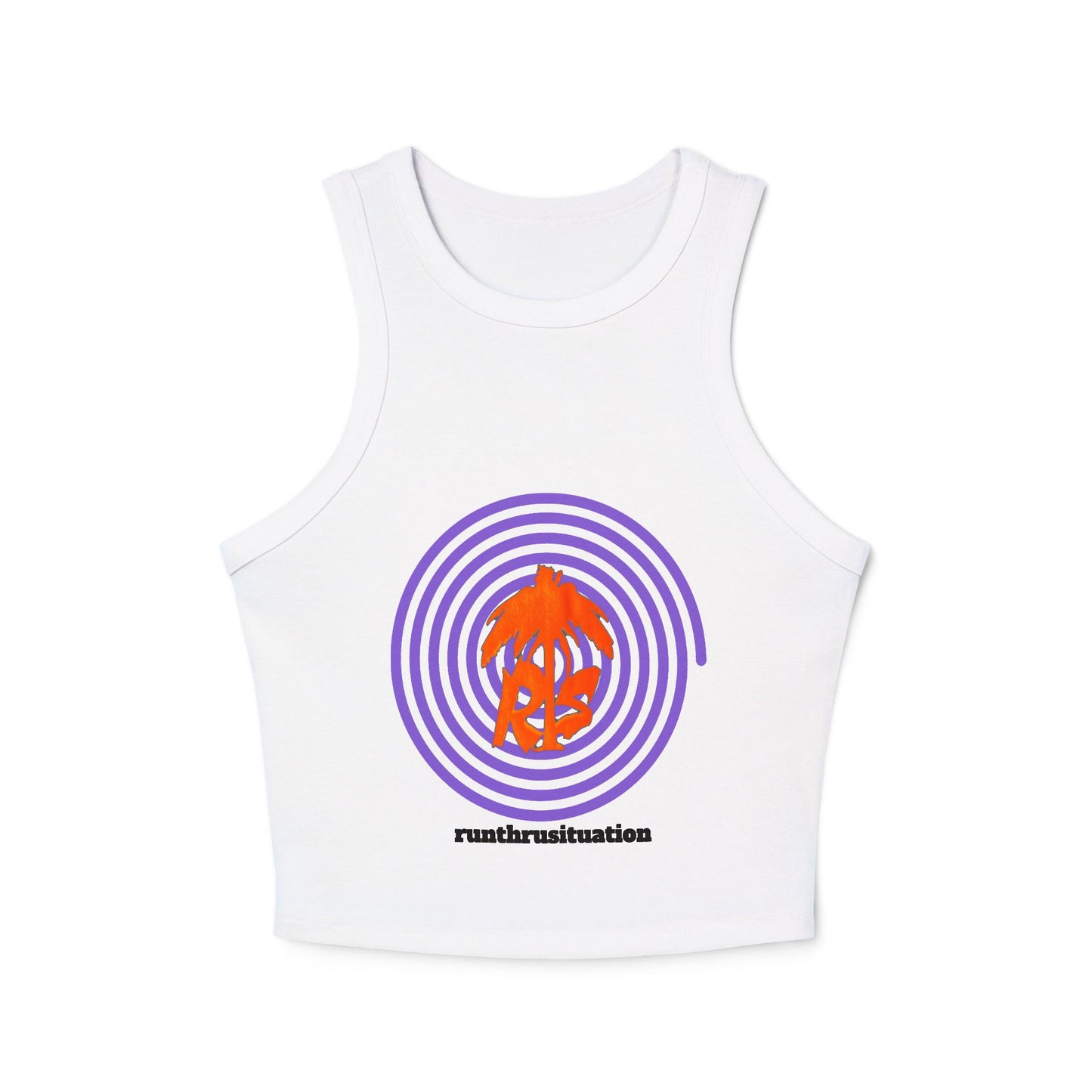 Women's Micro Rib Racer Tank Top