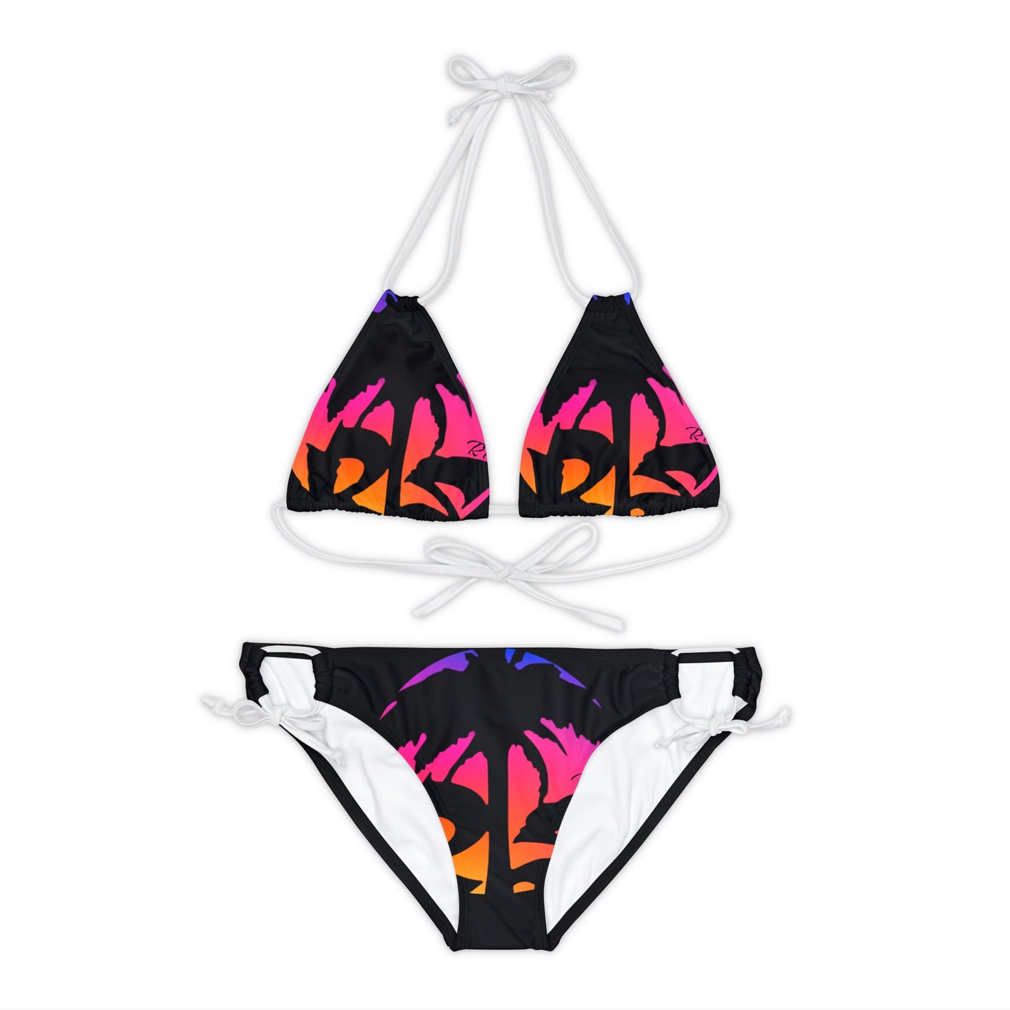 Strappy Bikini Set (AOP)