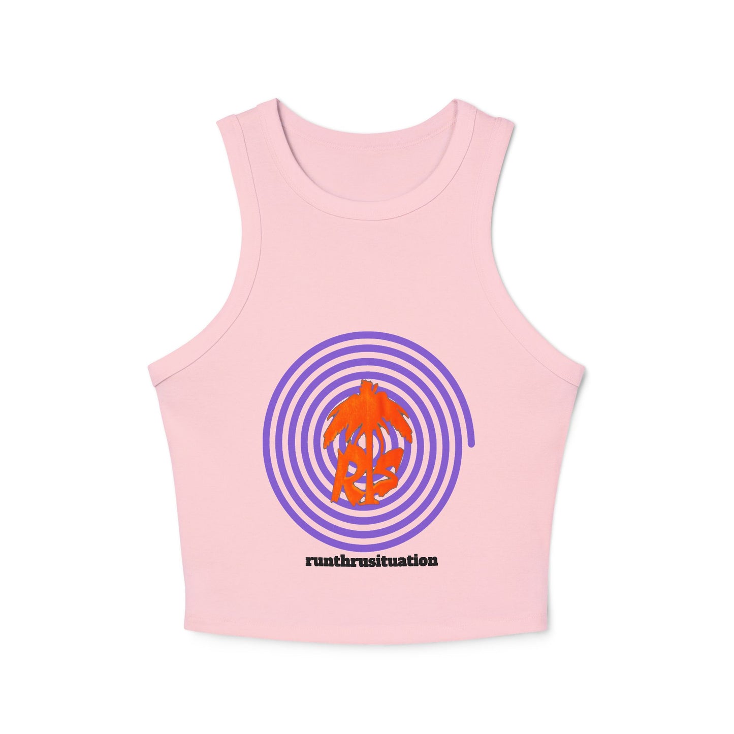 Women's Micro Rib Racer Tank Top