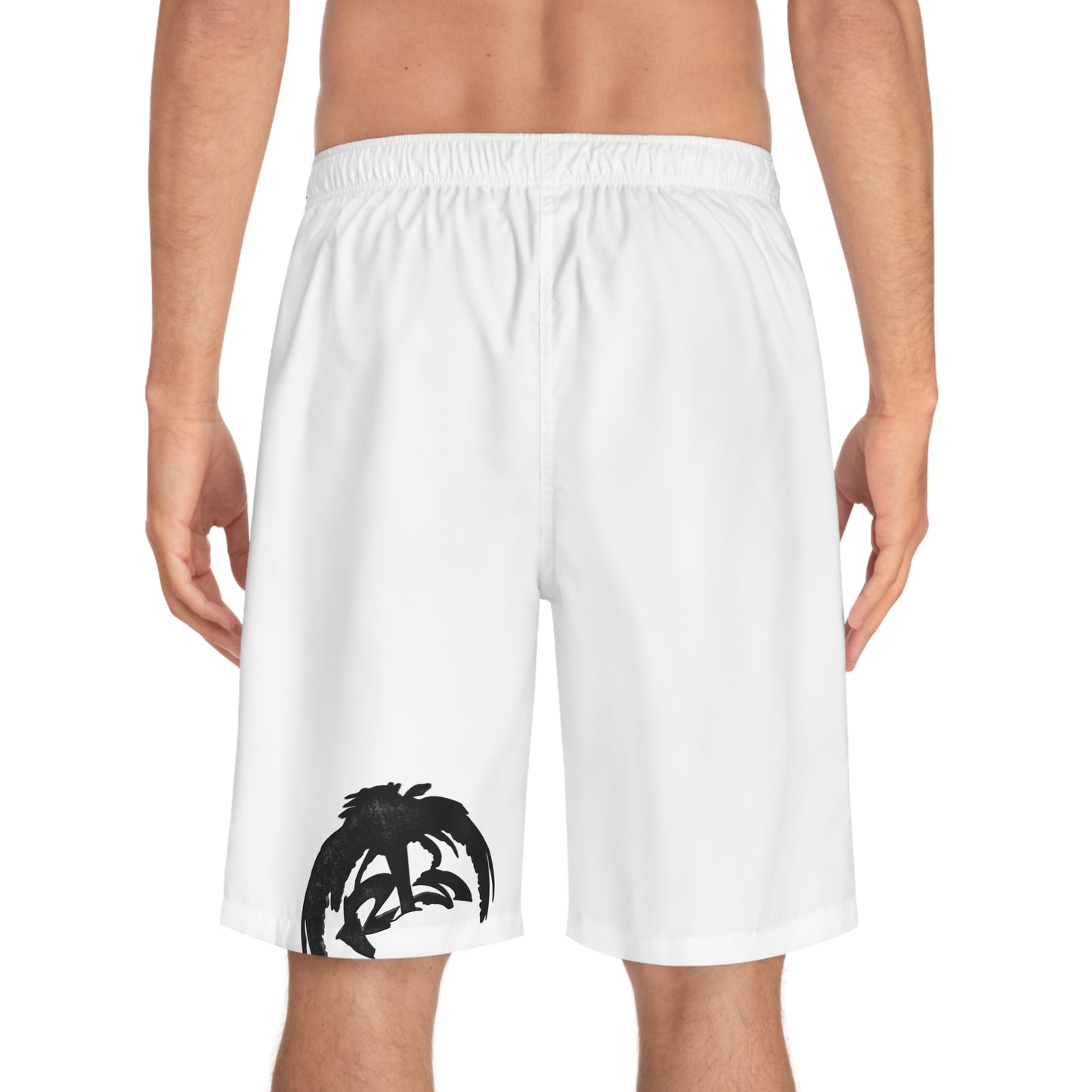 Men's Board Shorts - Runthrustuation AOP - Beach Wear, Summer Swim, Casual Shorts, Vacation Essentials, Stylish Swimwear