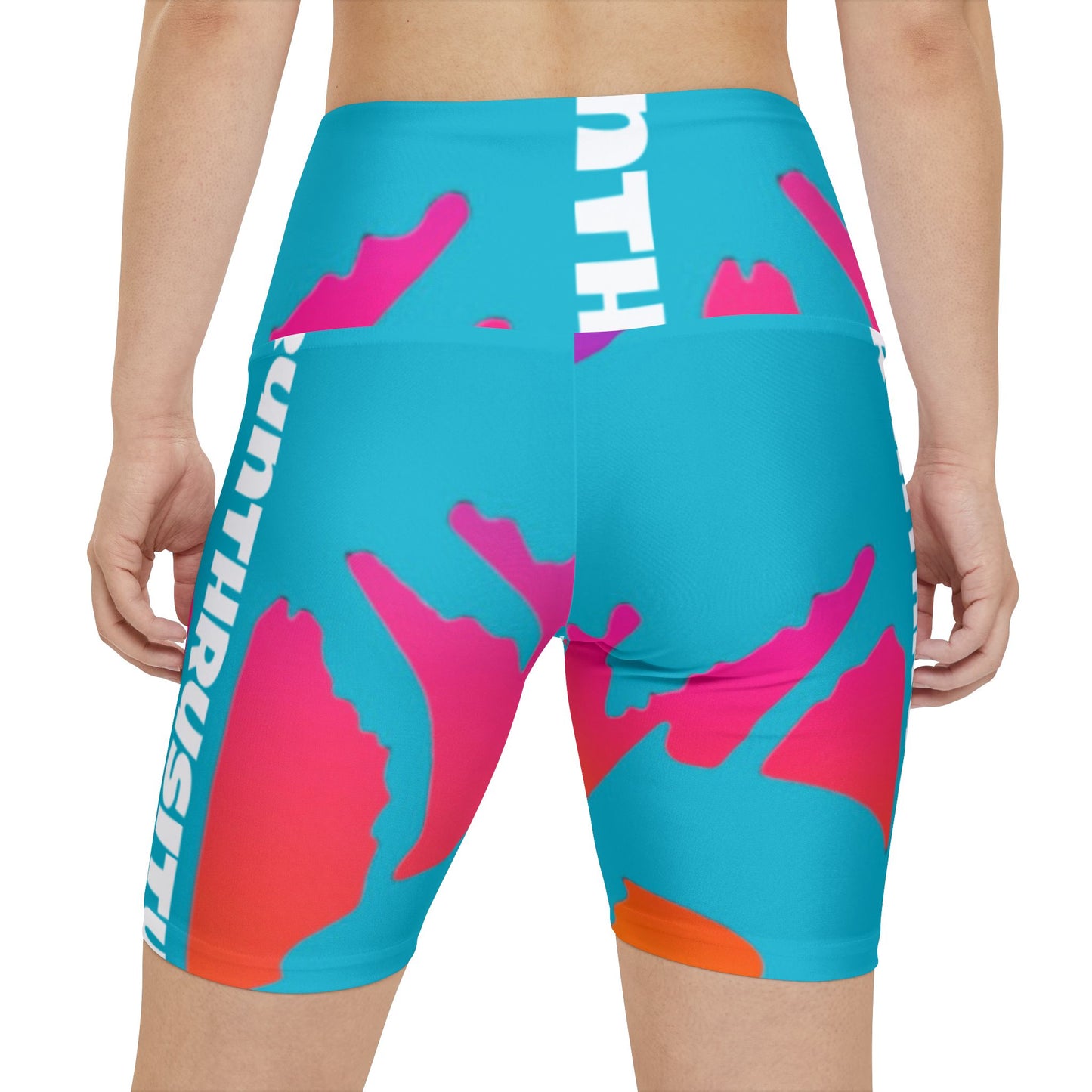 Vibrant Women's Workout Shorts, Bright Fitness Shorts, Activewear, Running Shorts, Gym Wear, Exercise Shorts, Summer Workout Gear