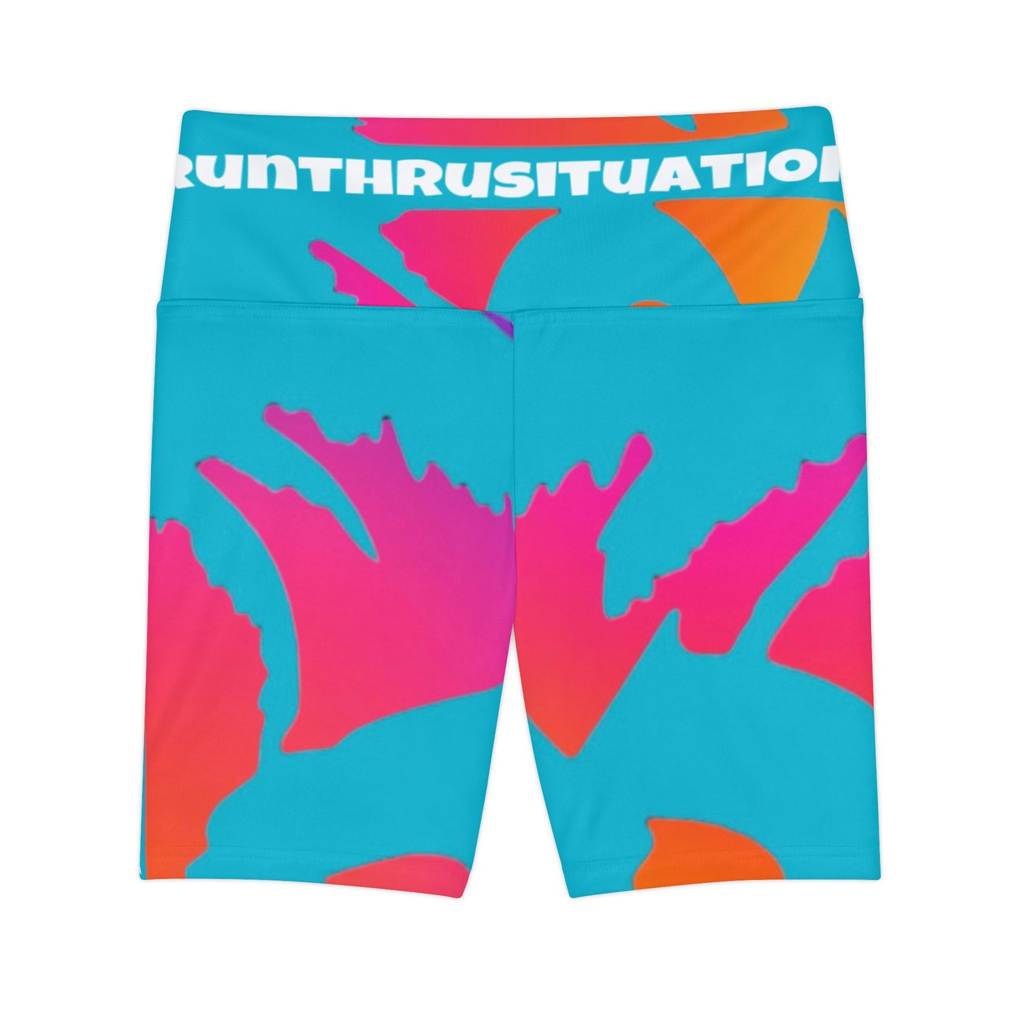 Vibrant Women's Workout Shorts, Bright Fitness Shorts, Activewear, Running Shorts, Gym Wear, Exercise Shorts, Summer Workout Gear