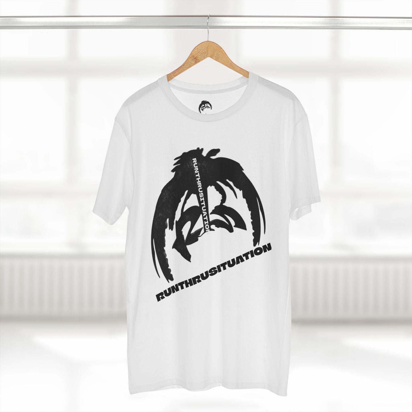 Runthrusituation Graphic Tee, Casual T-Shirt, Streetwear Apparel, Unique Gift, Everyday Wear