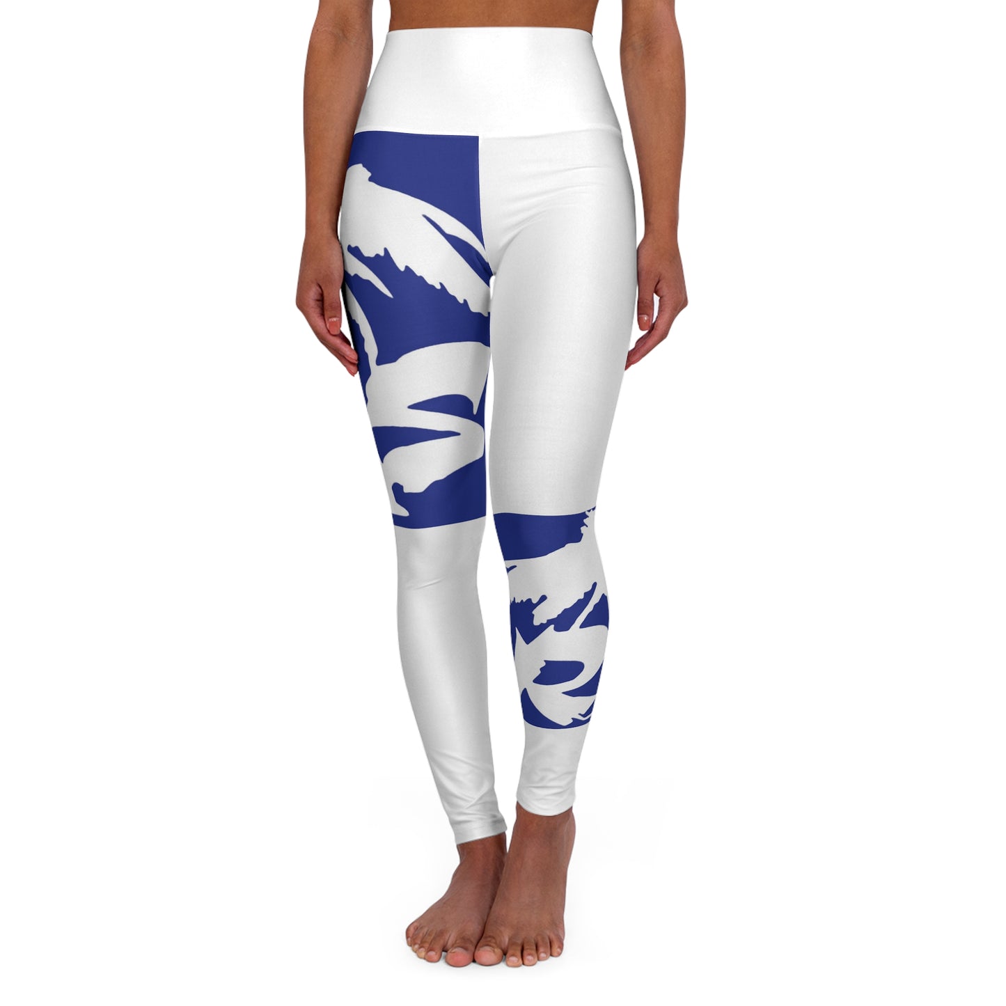 High Waisted Yoga Leggings (AOP)