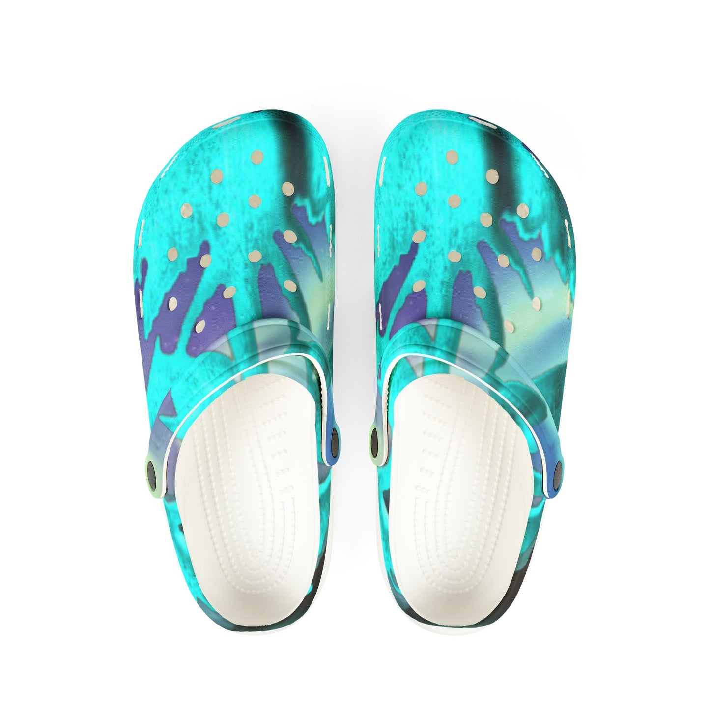 Vibrant EVA Foam Rubber Shoes, Slip-On Comfort Clogs, Summer Footwear, Casual Outdoor Shoes, Fun Colorful Footwear, Holiday Gift Idea