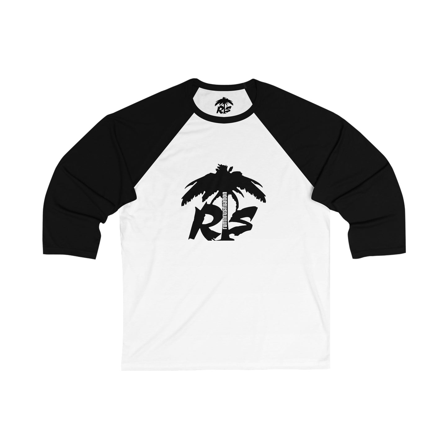 Unisex 3\4 Sleeve Baseball Tee