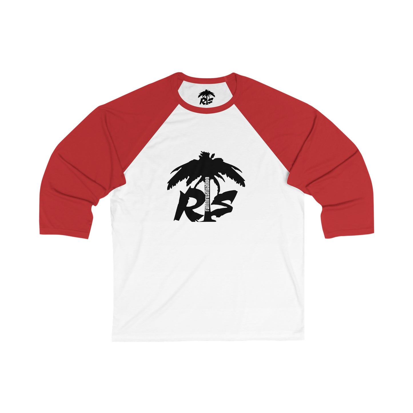 Unisex 3\4 Sleeve Baseball Tee