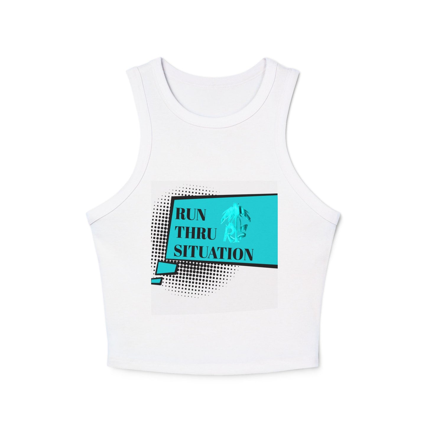 Women's Micro Rib Racer Tank Top