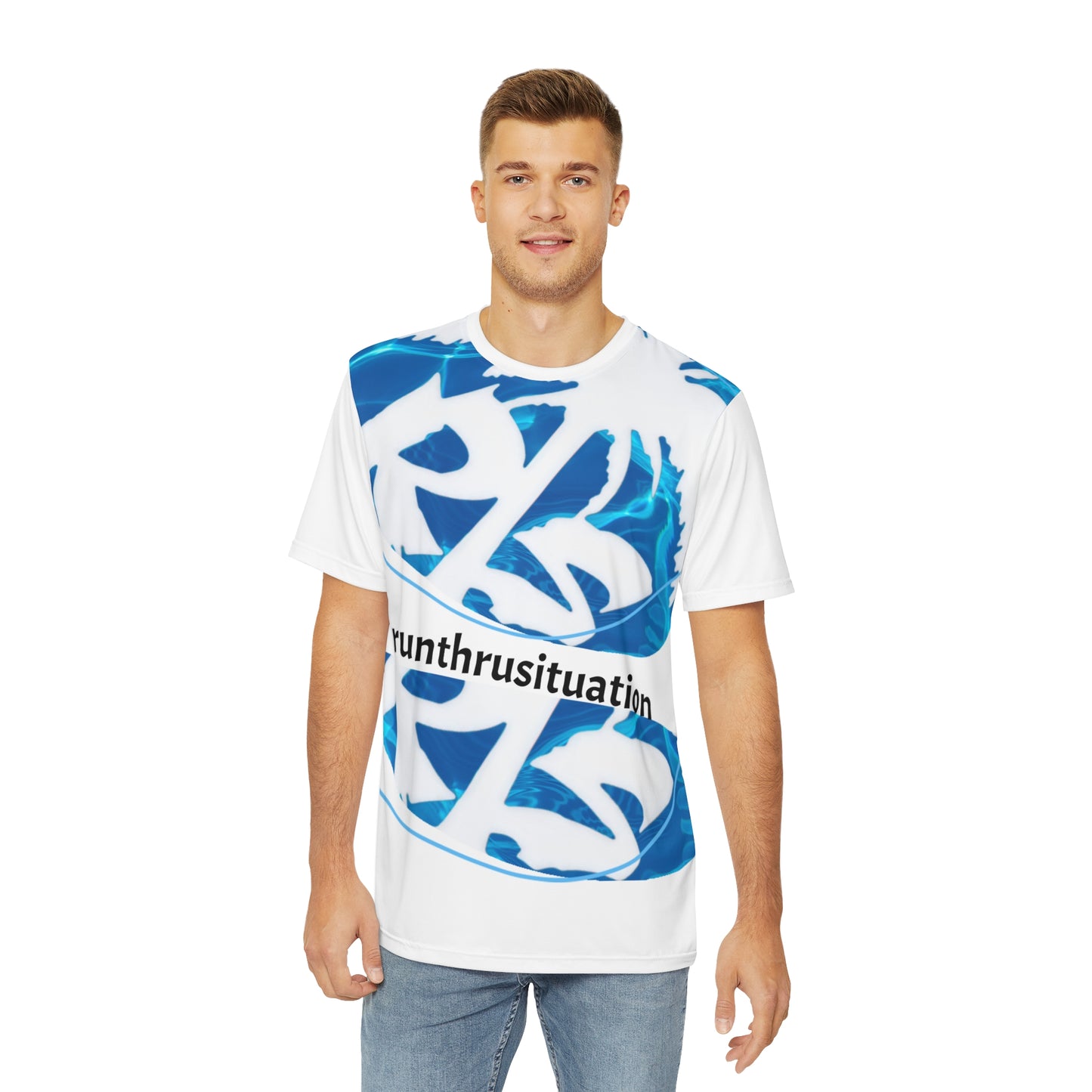 Tropical Graphic Tee - Summer Vibes, Men's Shirt for Beach Days, Casual Wear, Gift for Vacation Enthusiasts, Runthrsituation Design, [...]