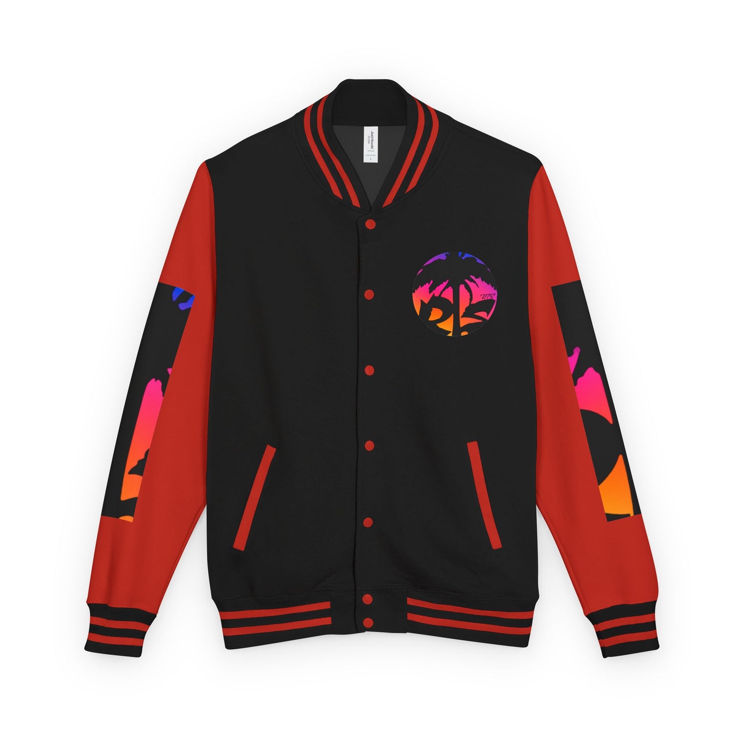 Letterman Jacket — Sunset Palm Varsity Jacket