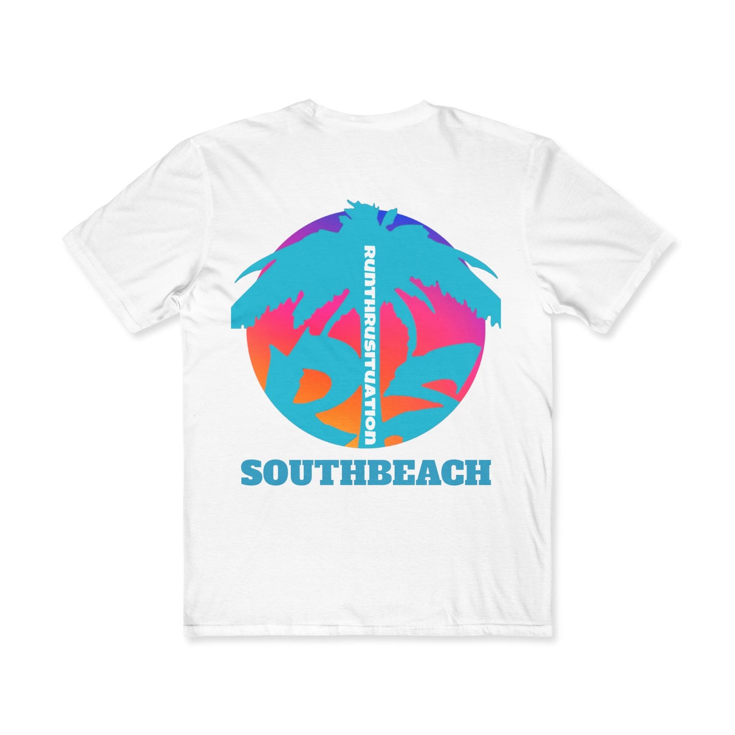 Men's South Beach Graphic Tee, Summer Vibes Shirt, Casual Beachwear, Gift for Him, Trendy Vacation Top