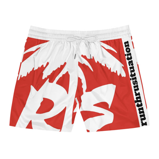Men's Mid-Length Swim Shorts (AOP)