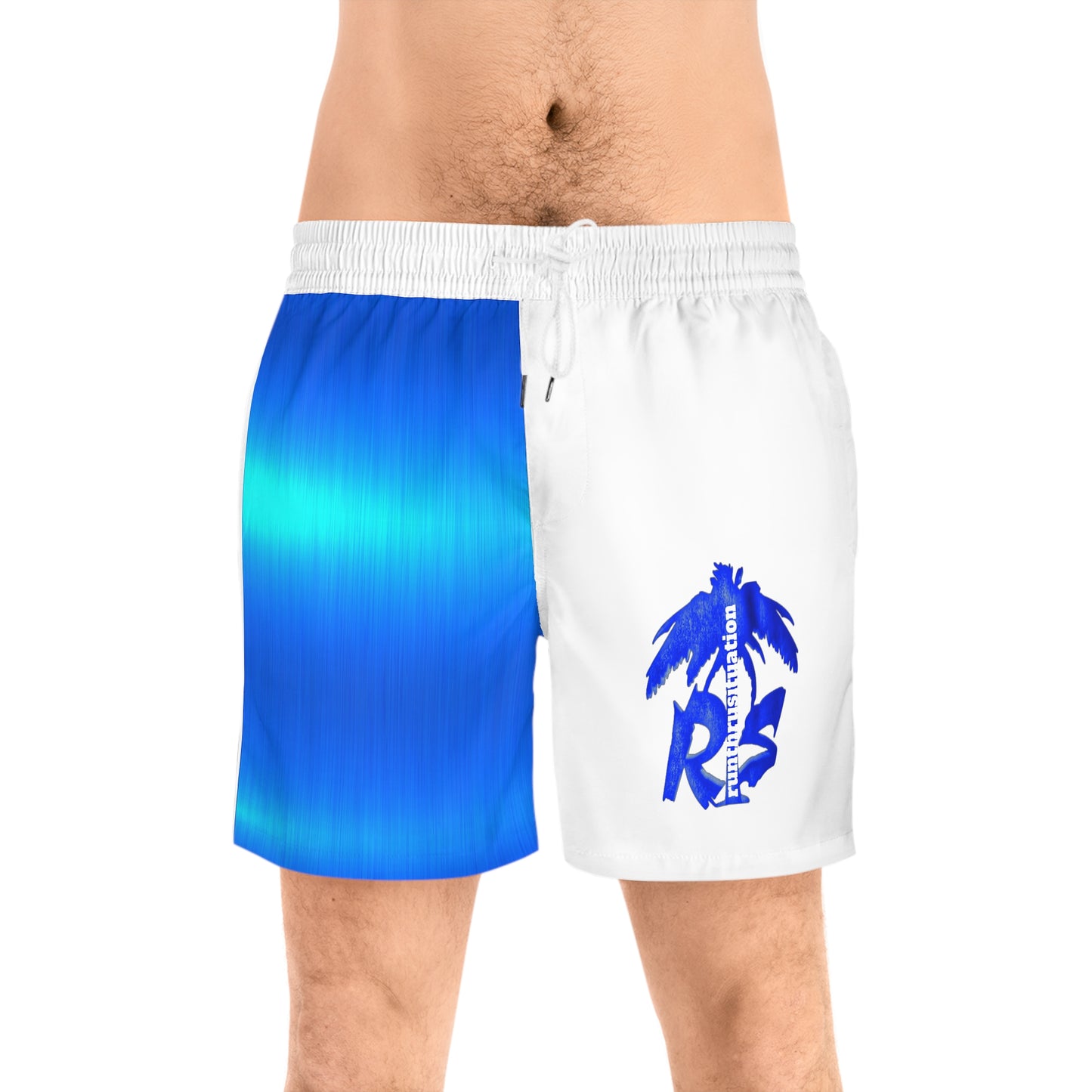 Men's Mid-Length Swim Shorts (AOP)