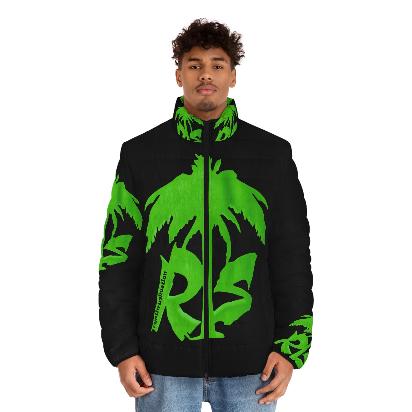 Men's Puffer Jacket (AOP)