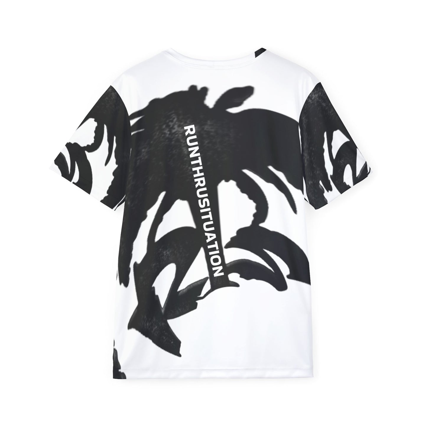 Men's Sports Jersey - RUNTHEFLUSITUATION, Athletic Shirt, Sporty Jersey, Workout Apparel, Fitness Clothing, Gift for Athletes