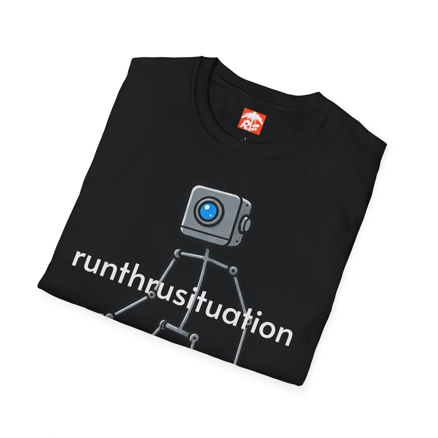 Robot Dancing T‑Shirt — "runthrusituation" Graphic Tee