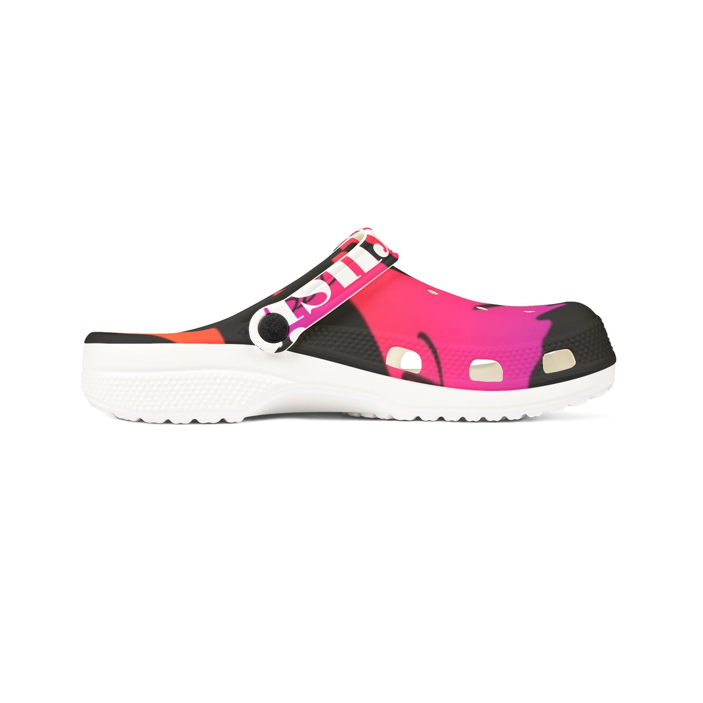 Vibrant AOP EVA Foam Clogs for Fun Footwear, Unique Pattern Shoes, Comfortable House Shoes, Garden Footwear, Gift for Her