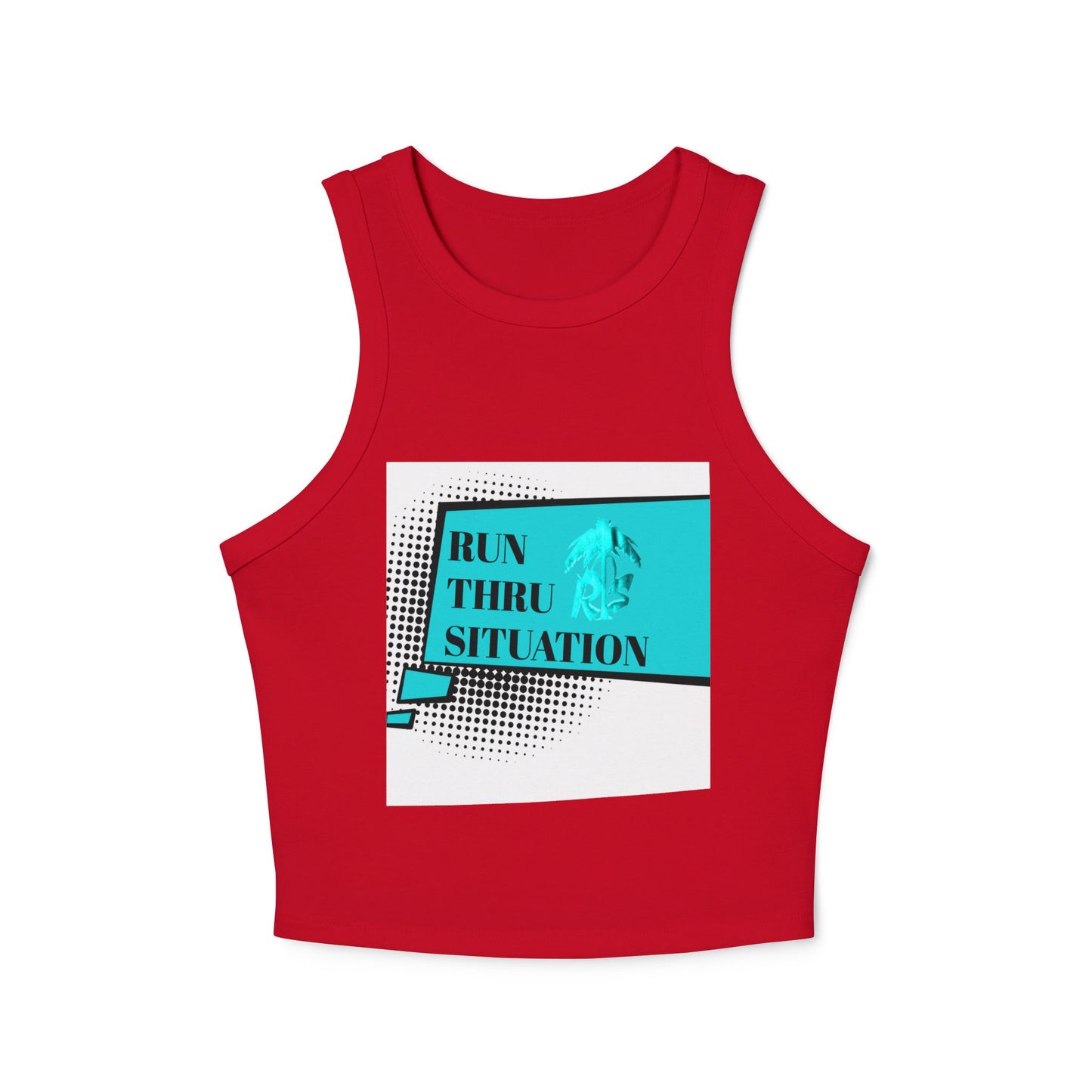 Women's Micro Rib Racer Tank Top