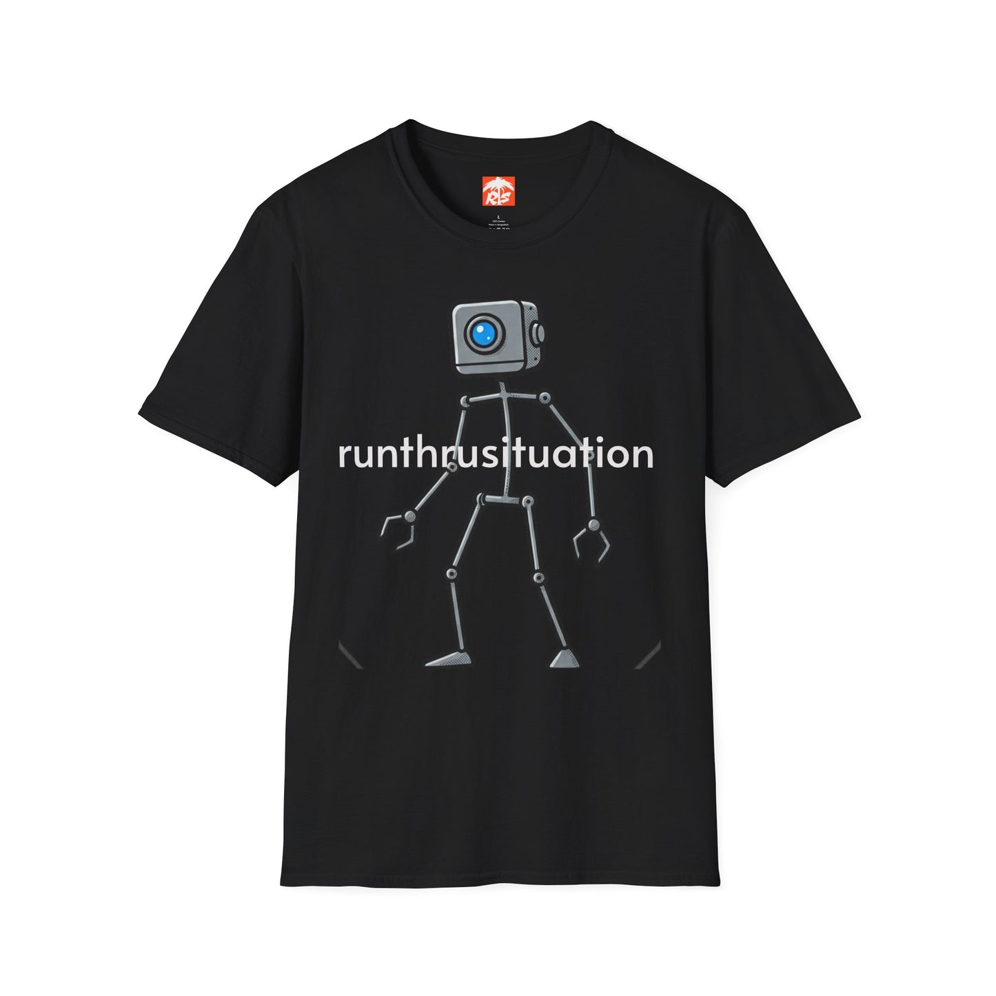 Robot Dancing T‑Shirt — "runthrusituation" Graphic Tee