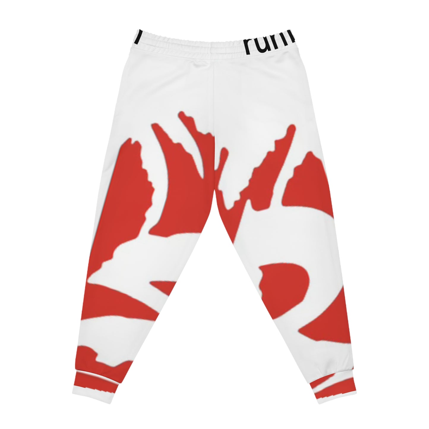 Bold Pattern Athletic Joggers, Stylish Sports Pants, Workout Trousers, Unisex Lounge Wear, Comfortable Activewear