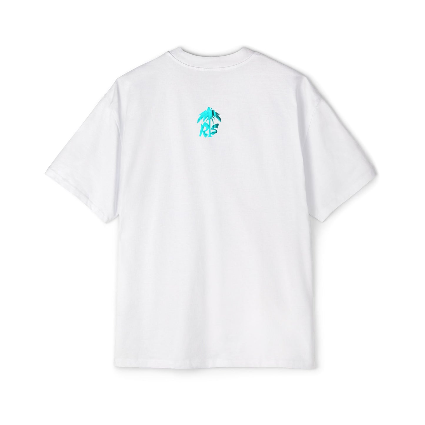 Situation Palm Tee — Men’s Oversized Beach Graphic T‑Shirt
