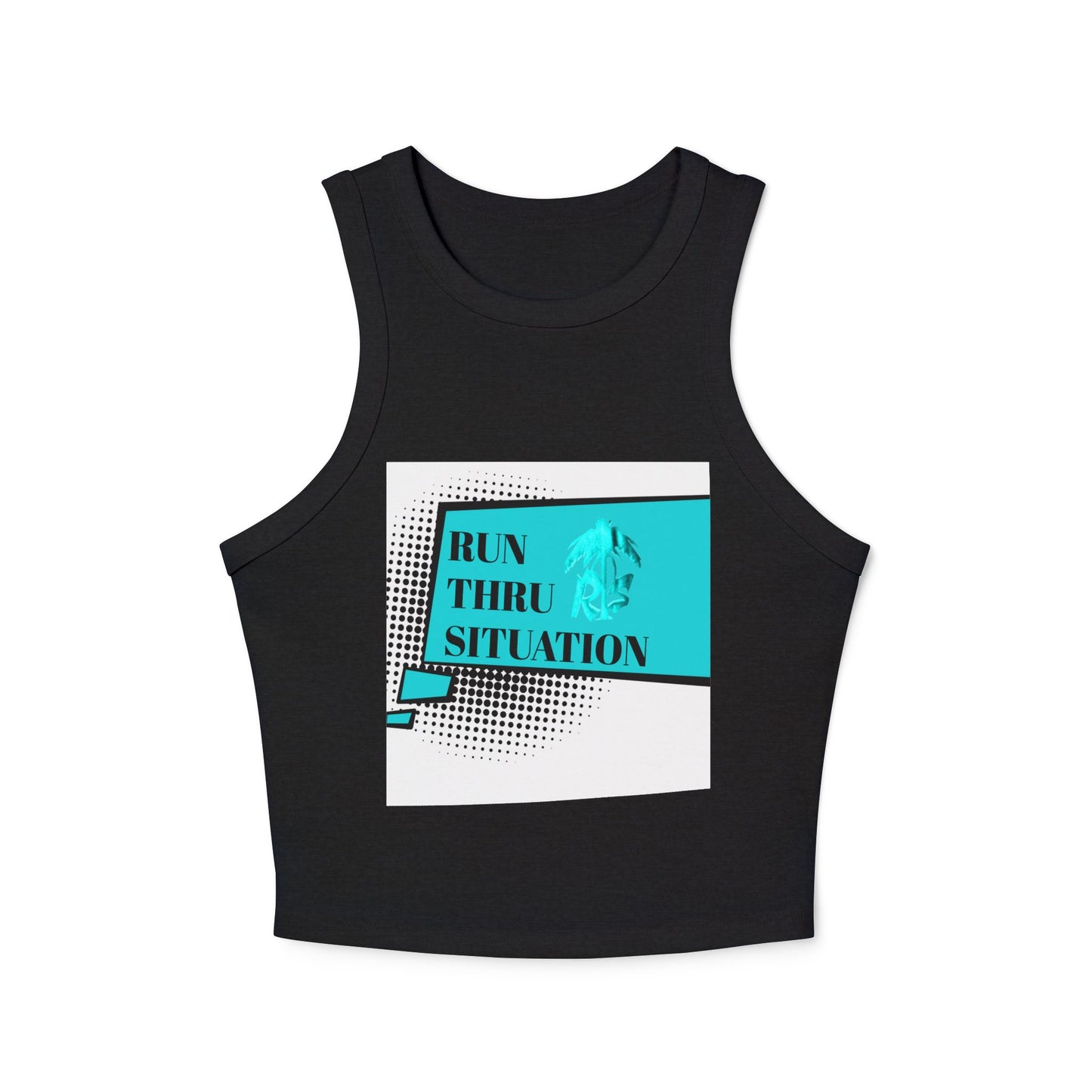 Women's Micro Rib Racer Tank Top