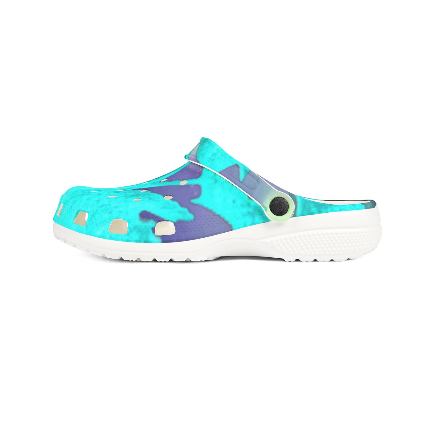 Vibrant EVA Foam Rubber Shoes, Slip-On Comfort Clogs, Summer Footwear, Casual Outdoor Shoes, Fun Colorful Footwear, Holiday Gift Idea