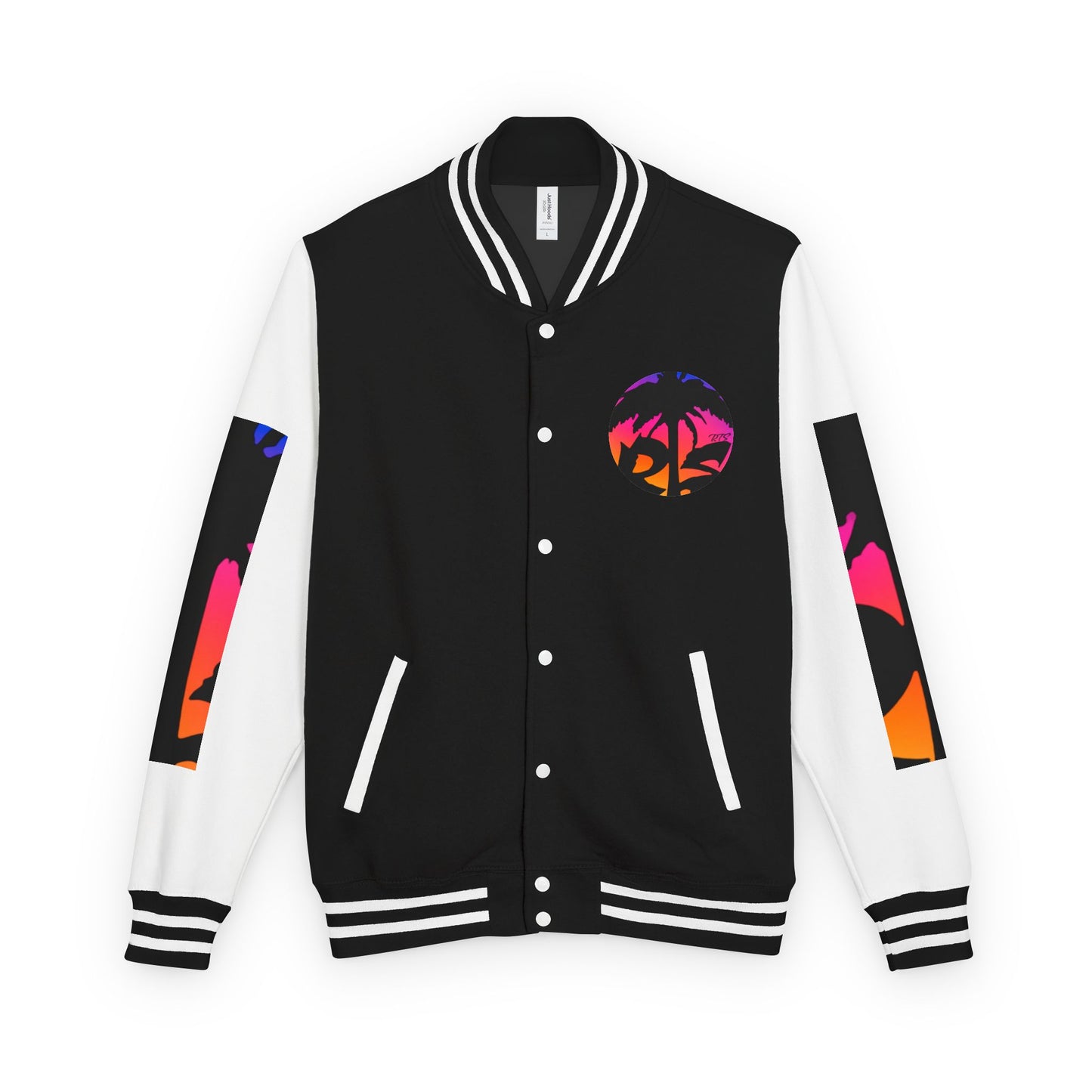 Letterman Jacket — Sunset Palm Varsity Jacket