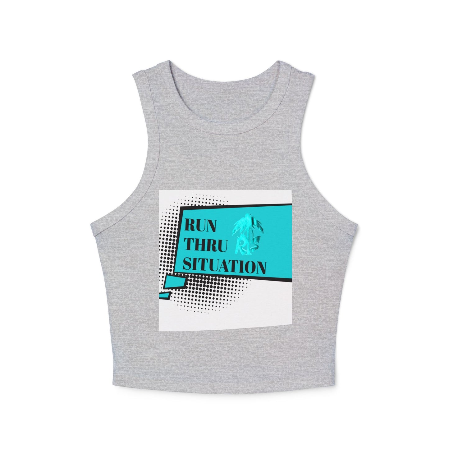 Women's Micro Rib Racer Tank Top