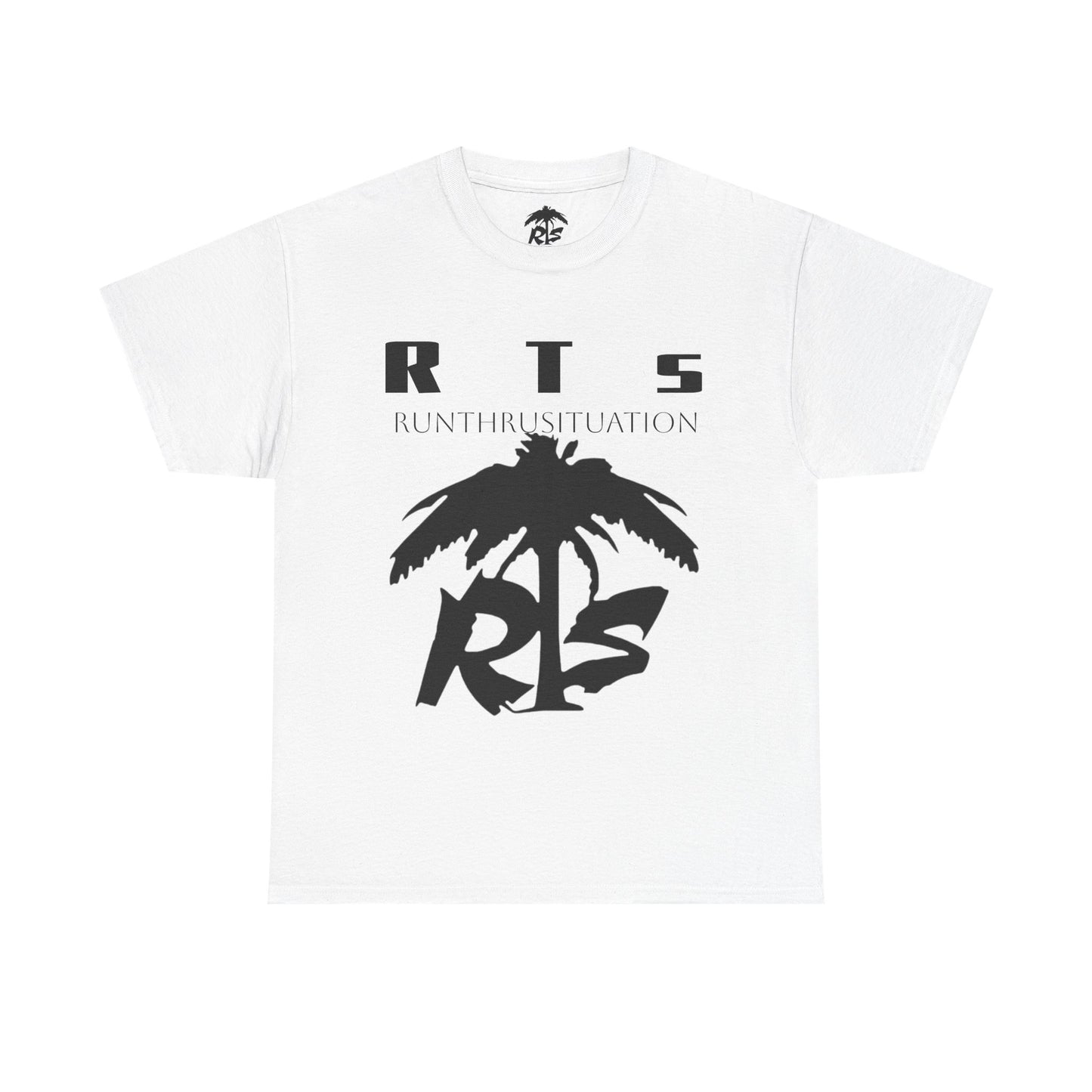 RTS Palm Logo T-Shirt — Run The Simulation Graphic Tee
