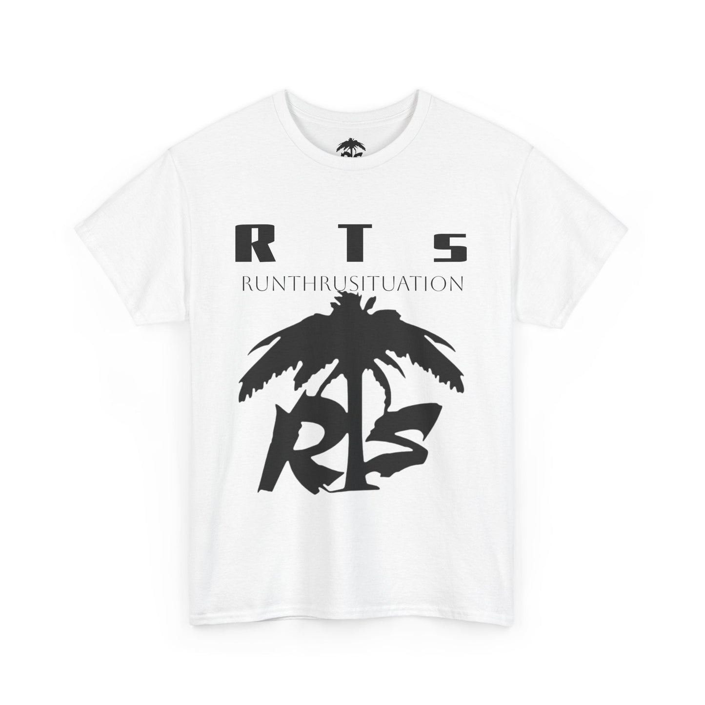 RTS Palm Logo T-Shirt — Run The Simulation Graphic Tee