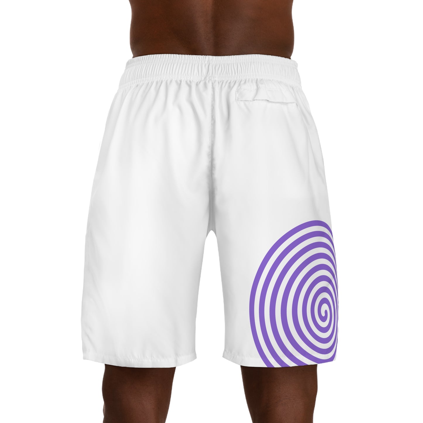 Men's AOP Jogger Shorts | Spiraled Design | Summer Wear, Beach Shorts, Activewear, Vacation, Casual Style